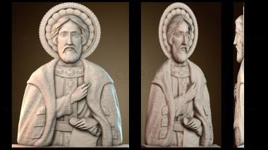 3D модель Святой благоверный князь Роман Рязанский (STL)