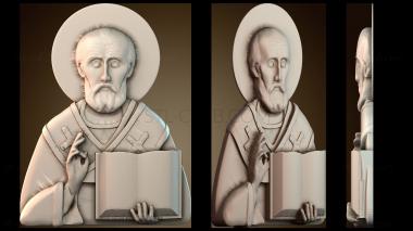 3D модель Картина Николая Чудотворца (STL)