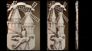 3D модель Дон Кихот (STL)