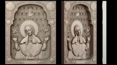 3D модель Икона Святая София (STL)