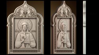 3D модель Икона святой Матроны Московской (STL)