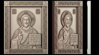 3D модель Икона Господь Вседержитель (STL)