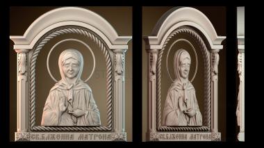 3D модель икона святой блаженной Матроны (STL)