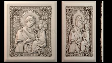 3D модель Икона Божией Матери Тихвинская (STL)