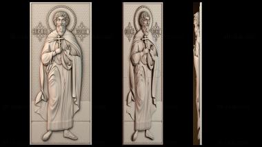 3D модель Св. мучение. Леонид (STL)