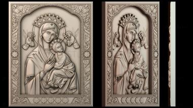 3D модель Изображение Богоматери (STL)