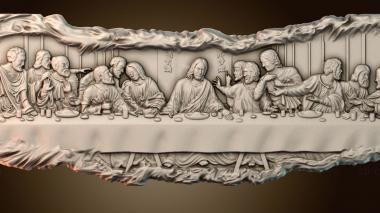 3D модель Стол для совещаний с росписью (STL)