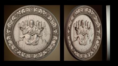 3D модель Бог (STL)