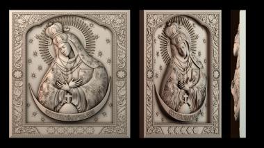 3D модель Икона Остробрамская (STL)
