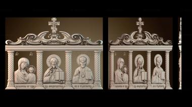 3D модель Икона Иконостас (STL)