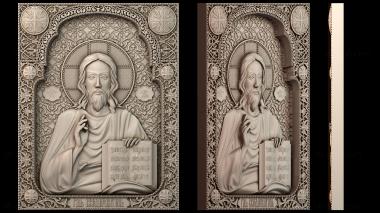 3D модель Икона Господь Вседержитель (STL)