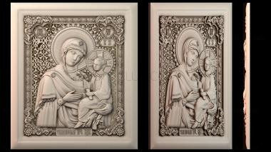 3D модель Икона Тихвинская (STL)