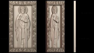 3D модель Икона Николая Чудотворца (STL)