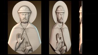 3D модель Икона Дмитрия Донского (STL)