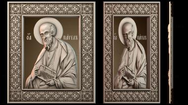 3D модель Икона Павла (STL)