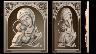 3D модель Икона Донская икона Божией Матери (STL)