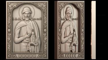 3D модель Икона Святой Моисей (STL)