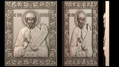 3D модель Икона святителя Виталия Александрийского (STL)