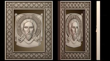 3D модель Икона Иисус Христос (STL)