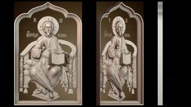 3D модель Икона Вседержитель (STL)