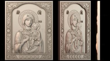 3D модель Икона Одигитрия Афонская (STL)