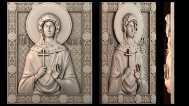 3D модель Икона Святая Наталия (STL)
