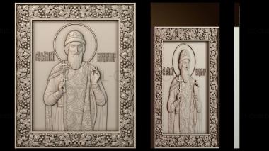 3D модель Икона Святой Владимир (STL)