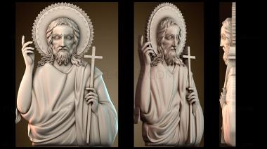 3D модель Икона Иоанн Креститель (STL)