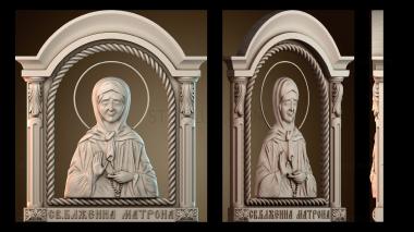 3D модель Икона Святой Матроны (STL)