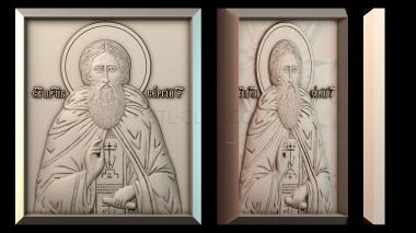 3D модель Икона Сергий (STL)