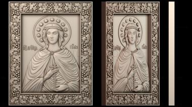 3D модель Икона Святая Иулия (STL)