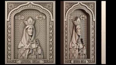 3D модель Икона княгини Ольги (STL)