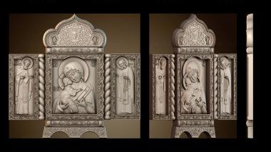 3D модель Икона иконостаса (STL)