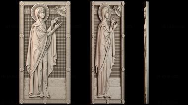 3D модель Икона Святая Анна (STL)