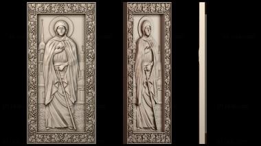 3D модель Икона Ксения Петербургская (STL)