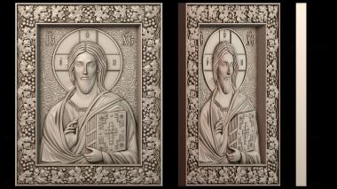 3D модель Икона Спаса Вседержителя (STL)