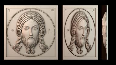 3D модель Голова Иисуса (STL)