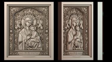 3D модель Икона Божией Матери (STL)