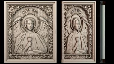 3D модель Икона архангела (STL)