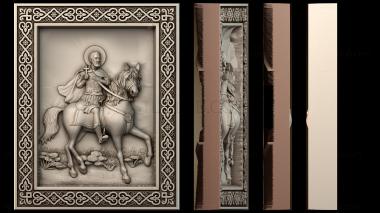 3D модель Икона Святой Мины Котуан (STL)