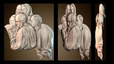 3D модель Ужин раунд (STL)