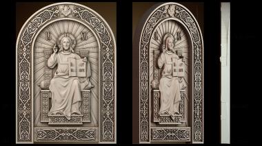 3D модель Икона Иисуса Христа (STL)