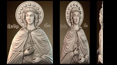 3D модель Икона Святой мученицы Юлии (STL)