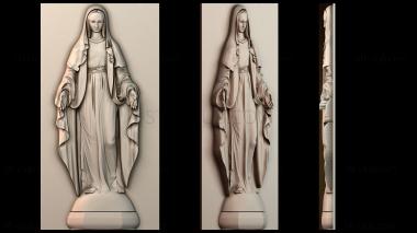 3D модель Икона Божией Матери (STL)