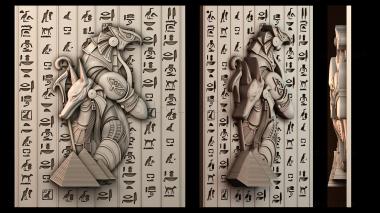 3D модель Икона египетских богов (STL)