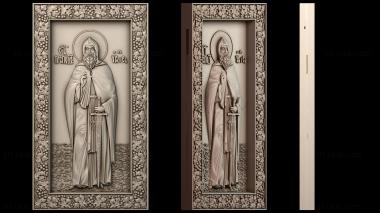 3D модель Икона Ильи Муромца (STL)