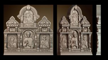 3D модель Иконы святых (STL)