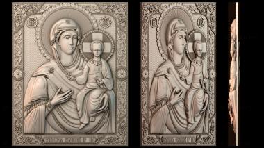 3D модель Икона Богоматери Смоленской (STL)