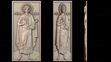 3D модель Икона Святого мученика Анатолия (STL)