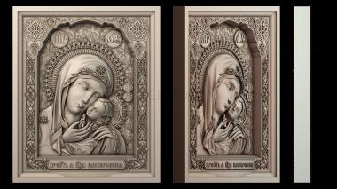 3D модель Икона Божией Матери Касперовская (STL)